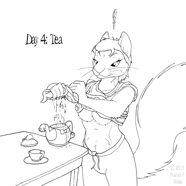 Daily Sketch 4 - Tea